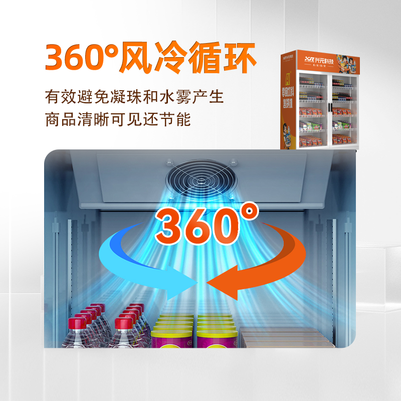1000L雙開門視覺識別綜合機